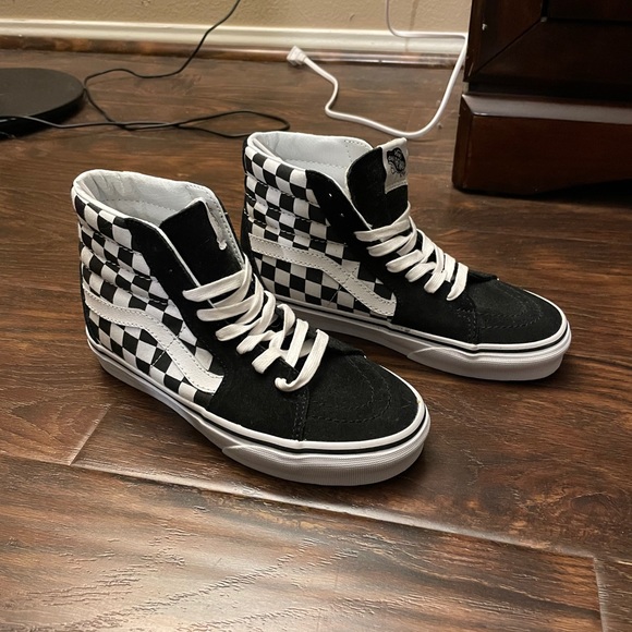 Vans Shoes | New Vans Checkered Hightops | Poshmark